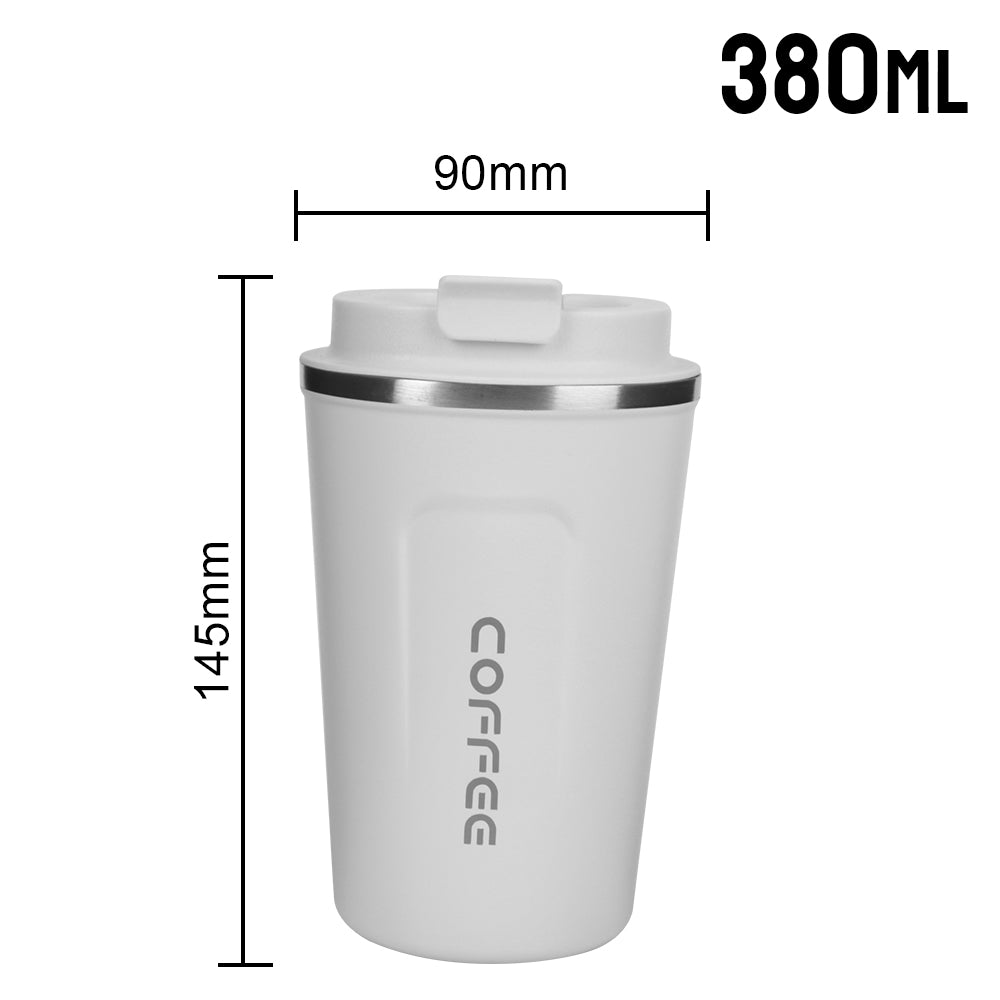 Tazza termica da viaggio 380/510ML in doppio acciaio inox