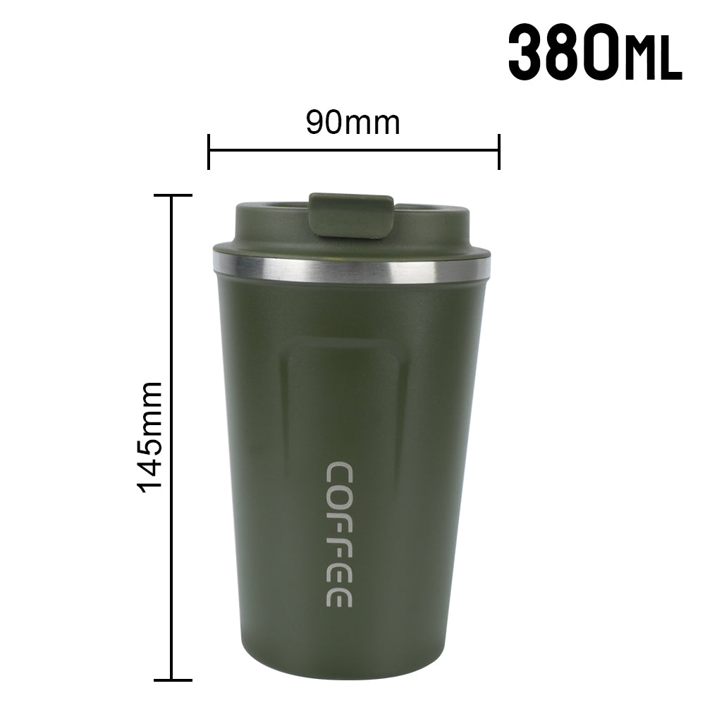 Tazza termica da viaggio 380/510ML in doppio acciaio inox