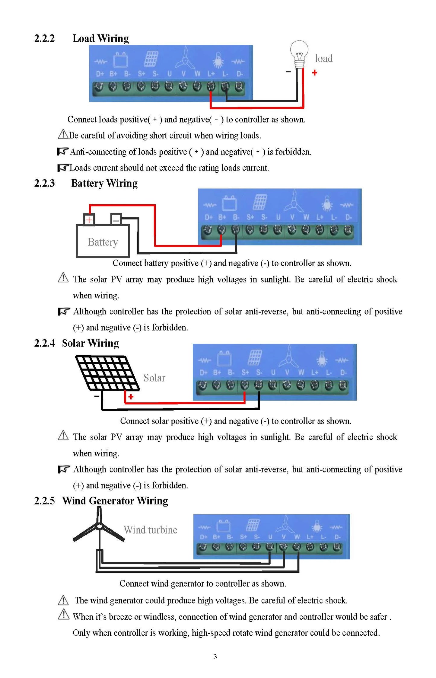 3000W 6000W MPPT Charge Controller Solar & Wind Hybrid System 12v 24v 48v Auto Regulator Home Use Solar panel Windmill Generator