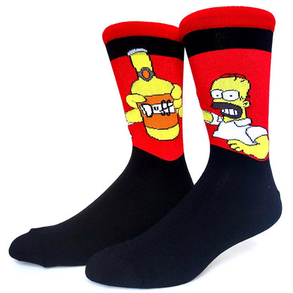 Calzini dei cartoni animati dei Simpson. Taglie dalla 38 alla 44
 unisex