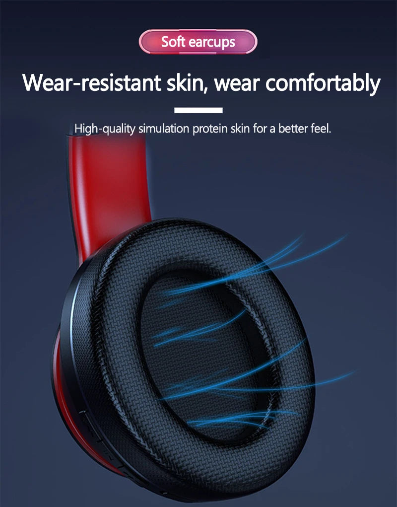 Lenovo HD200 Wireless Bluetooth Headphones,
 Foldable HIFI Stereo Noise Cancelling Headphones.