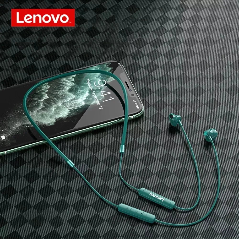 Auténticos auriculares Lenovo SH1 Bluetooth 5.0, con conexión rápida y reducción de ruido.