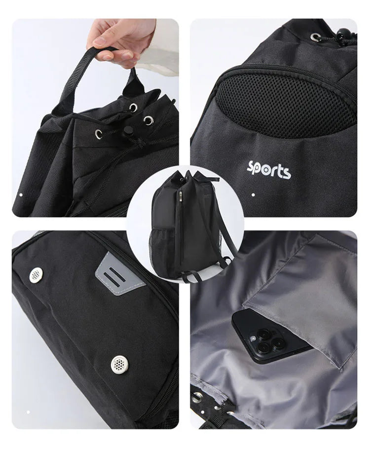 Sports backpack, ideal for all types of sports.