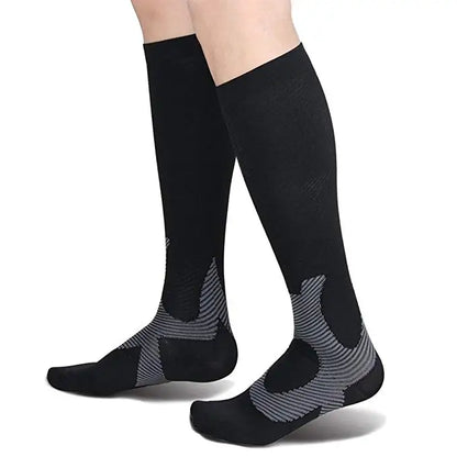 Calcetines de compresión deportivos ideales para entrenamientos como Rugby, Fútbol, Voleibol, etc.