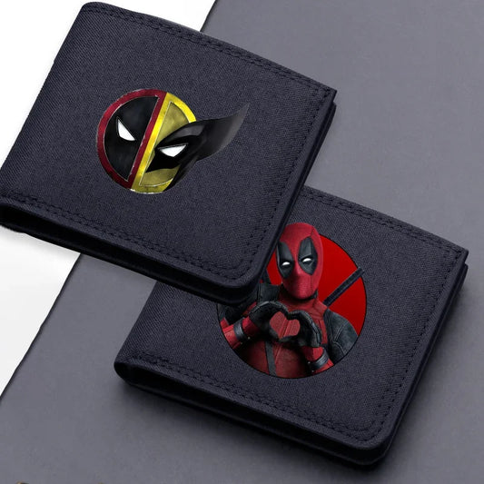 Deadpool Wolverine Anime Wallet Credit Card Holder. Great Gift Idea