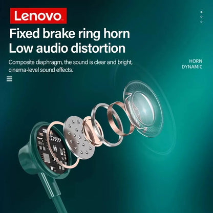 Auténticos auriculares Lenovo SH1 Bluetooth 5.0, con conexión rápida y reducción de ruido.