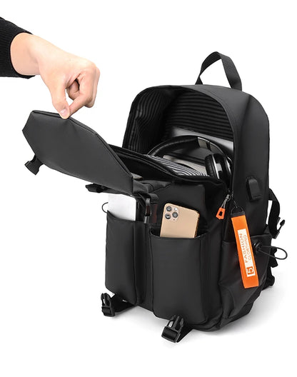 Mochila de alta calidad para laptop 15.6 también ideal como bolsa de viaje impermeable.