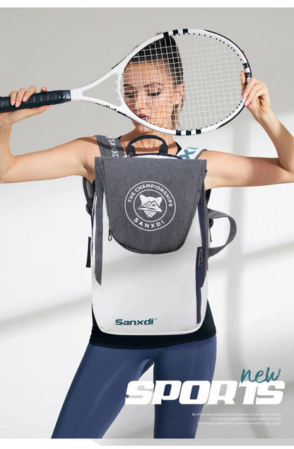 Borsa pieghevole per racchette da paddle, squash, badminton e tennis.