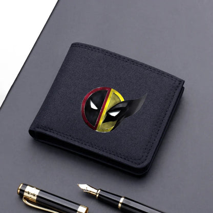 Deadpool Wolverine Anime Wallet Credit Card Holder. Great Gift Idea