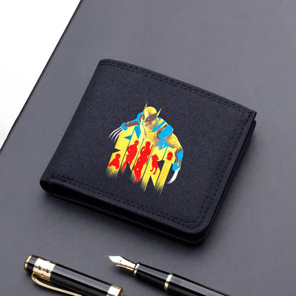 Deadpool Wolverine Anime Wallet Credit Card Holder. Great Gift Idea