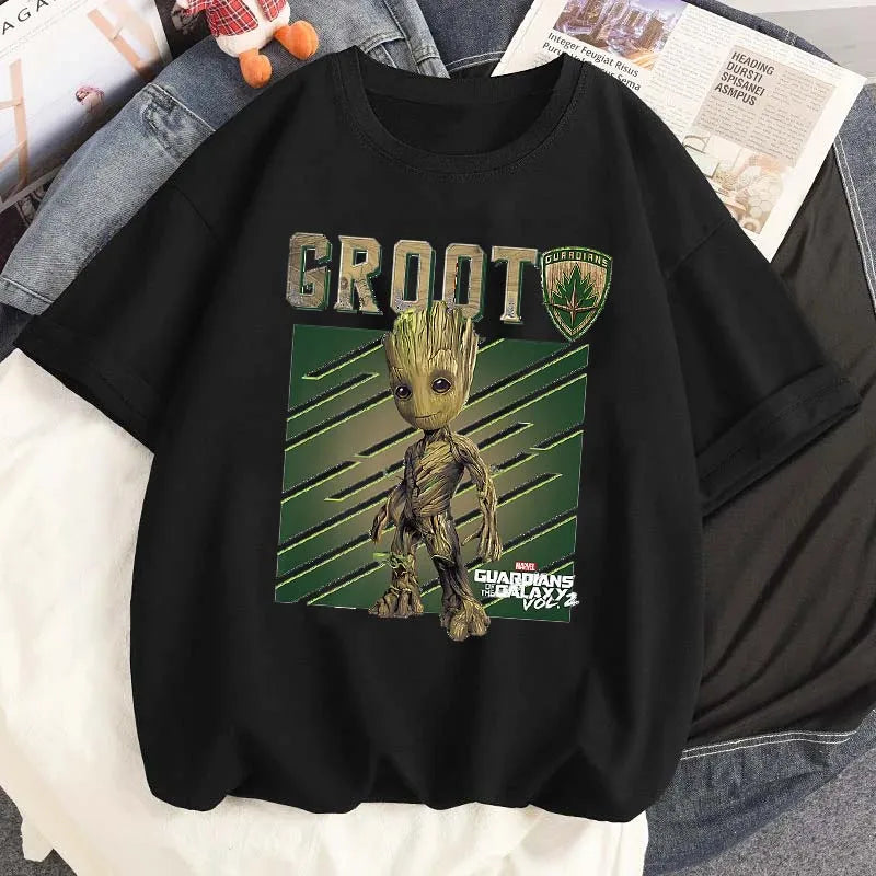 T-shirt con grafica Marvel Baby Groot. Taglia dalla S alla XXXL