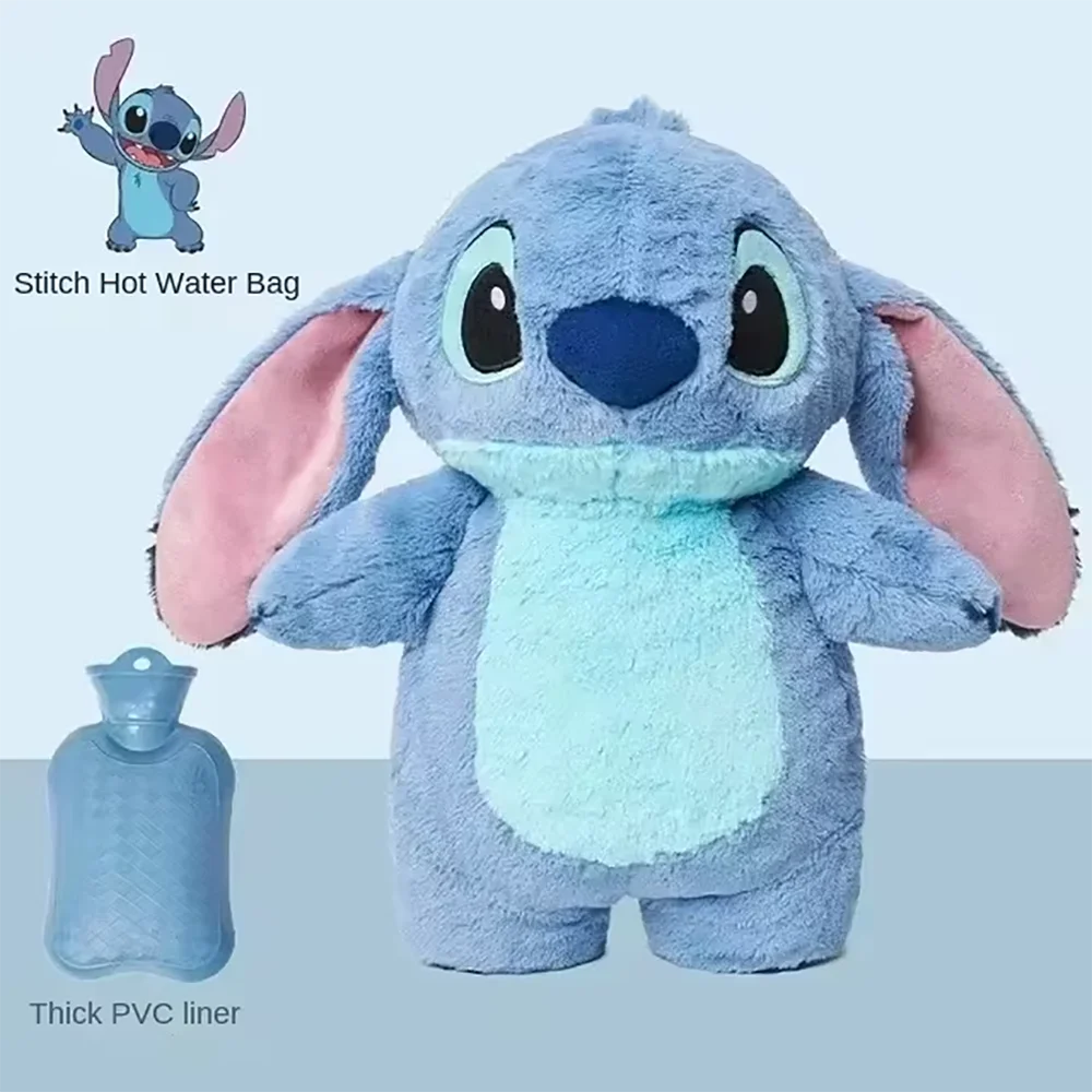 Bolsa de agua caliente de peluche Disney, Stitch y Lotso.  Original idea de regalo.