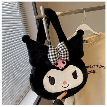 Sanrio Plush Bag, Cartoon Kuromi Melody, Great Gift Idea.