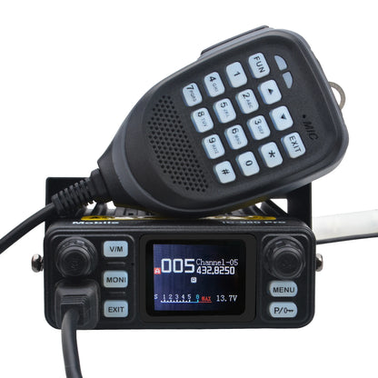 Walkie Talkie IC-980Pro VHF UHF Dual Band Dual Watch 25W 200Ch Reducción de ruido Mini FM Vox Scrambler Radio móvil