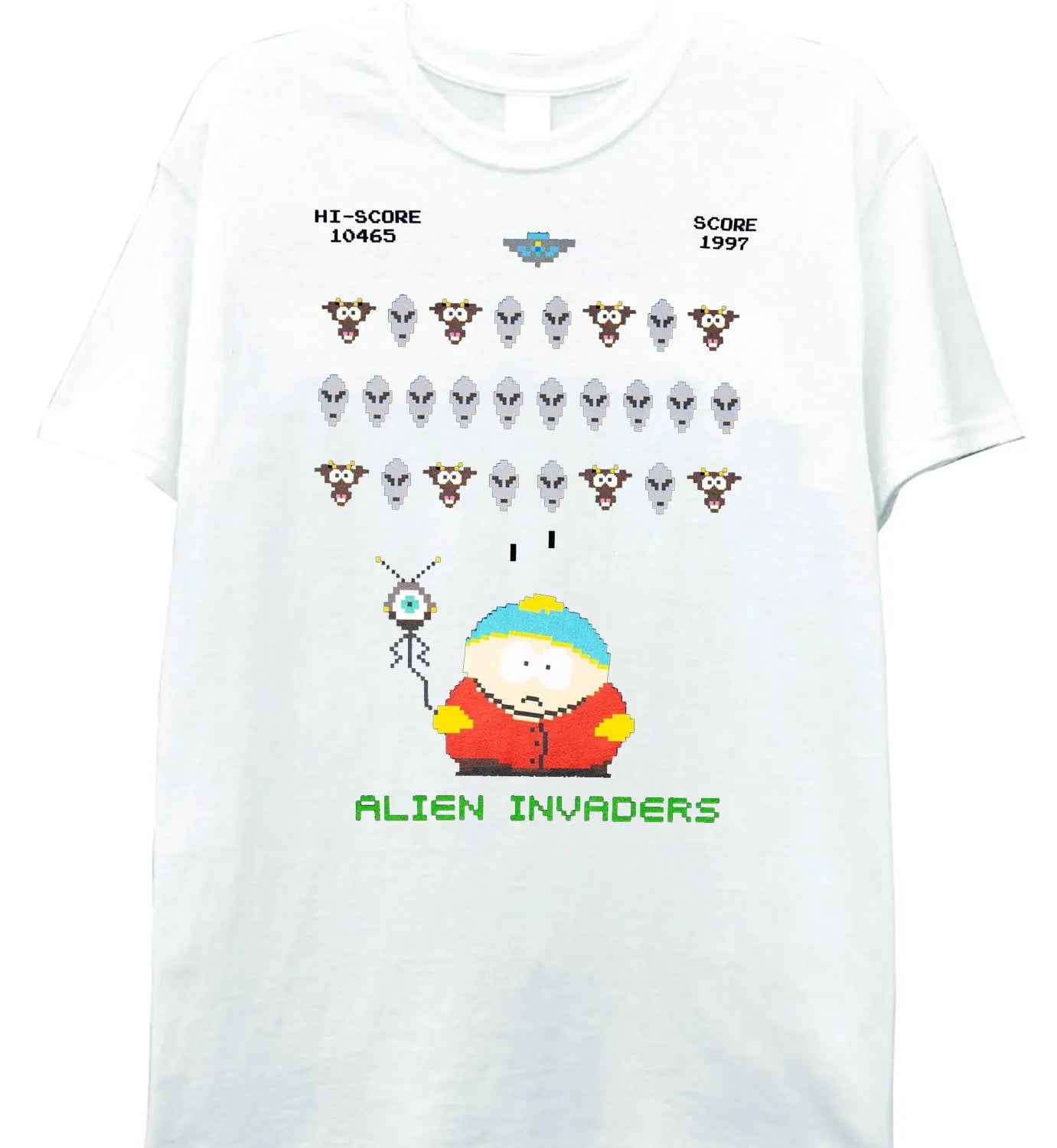 Camiseta de algodón de South Park para adulto