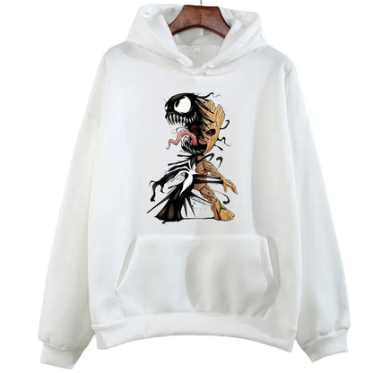 Disney Cartoon Sweatshirt Marvel Tree Man Groot