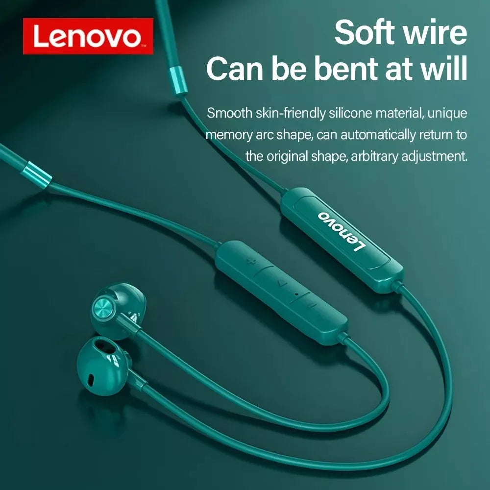 Auténticos auriculares Lenovo SH1 Bluetooth 5.0, con conexión rápida y reducción de ruido.