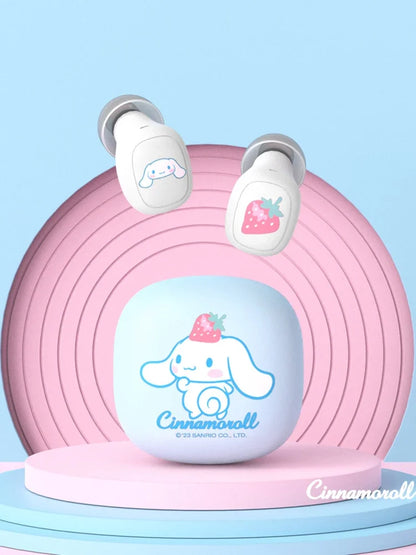 Cuffie wireless Sanrio Hello Kitty, cuffie Bluetooth, Kuromi, My Melody, Cinnamoroll, con riduzione del rumore.