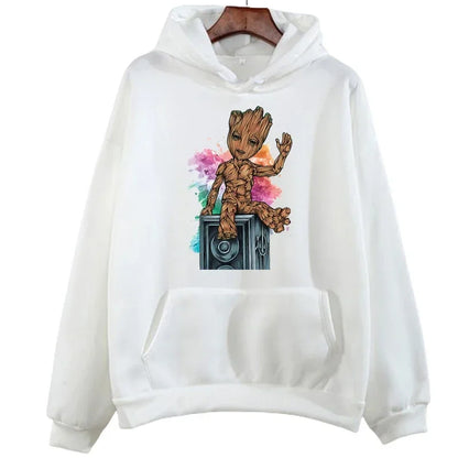 Disney Cartoon Sudadera Marvel Tree Man Groot