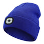 Gorro Luz frontal integrada de 4 LED, 3 tipos de brillo de luz. , otoño e invierno, ideal para pesca, camping, senderismo etc.
USB Recargable