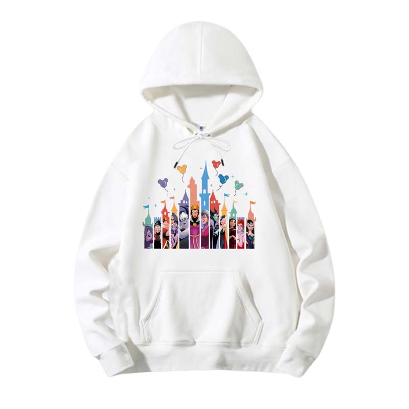 Disney Baddies Disney Graphic Print Hoodie