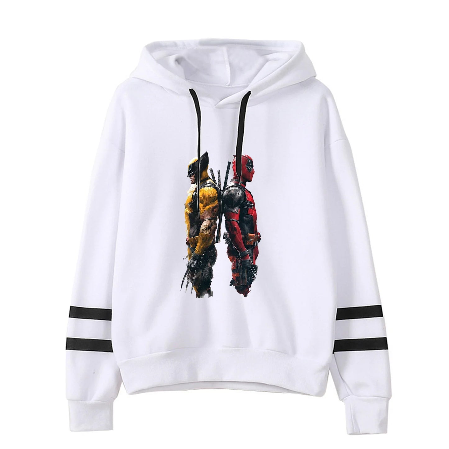 Felpa con cappuccio unisex Marvels per adulti di Deadpool e Wolverine