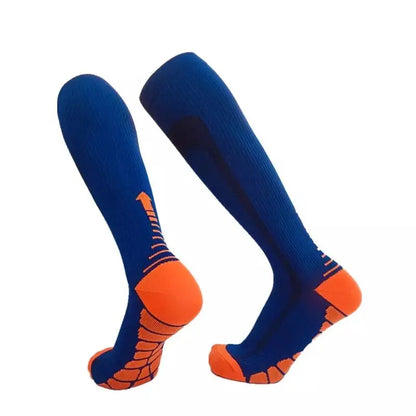 Calcetines de compresión deportivos ideales para entrenamientos como Rugby, Fútbol, Voleibol, etc.