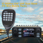 Walkie Talkie IC-980Pro VHF UHF Dual Band Dual Watch 25W 200Ch Reducción de ruido Mini FM Vox Scrambler Radio móvil