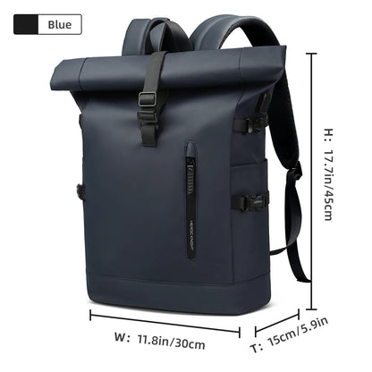 Waterproof and expandable travel backpack,