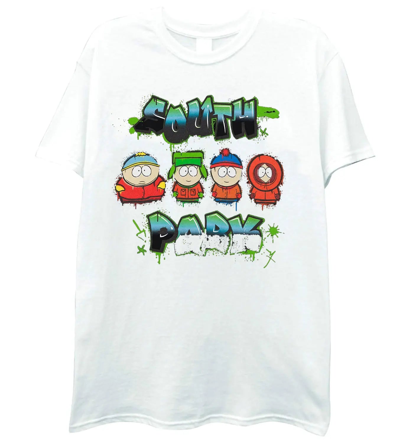 Camiseta de algodón de South Park para adulto