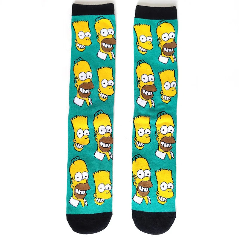 Calzini dei cartoni animati dei Simpson. Taglie dalla 38 alla 44
 unisex