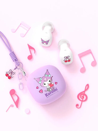 Cuffie wireless Sanrio Hello Kitty, cuffie Bluetooth, Kuromi, My Melody, Cinnamoroll, con riduzione del rumore.