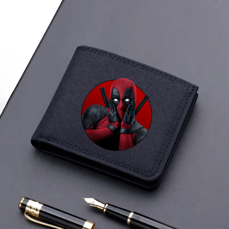 Deadpool Wolverine Anime Wallet Credit Card Holder. Great Gift Idea