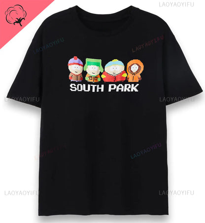 Camiseta de algodón de South Park para adulto