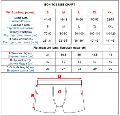 Calzoncillos bóxer para hombre en pack de 5. Talla S a XXL