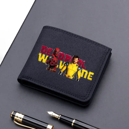 Deadpool Wolverine Anime Wallet Credit Card Holder. Great Gift Idea