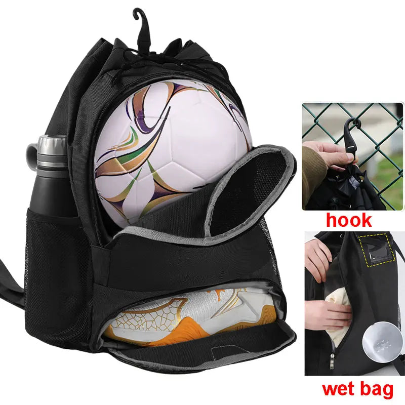 Sports backpack, ideal for all types of sports.